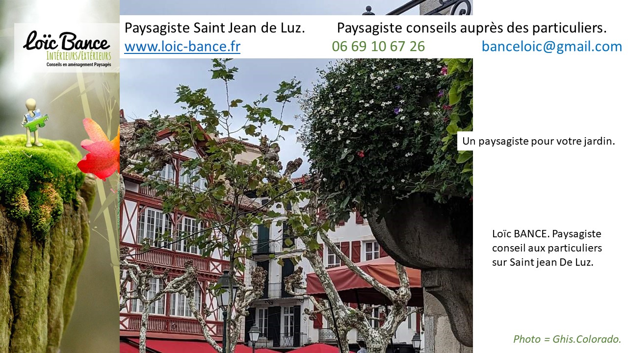 Saint Jean de Luz Paysagiste Conseils aux particuliers sur le pays Basque