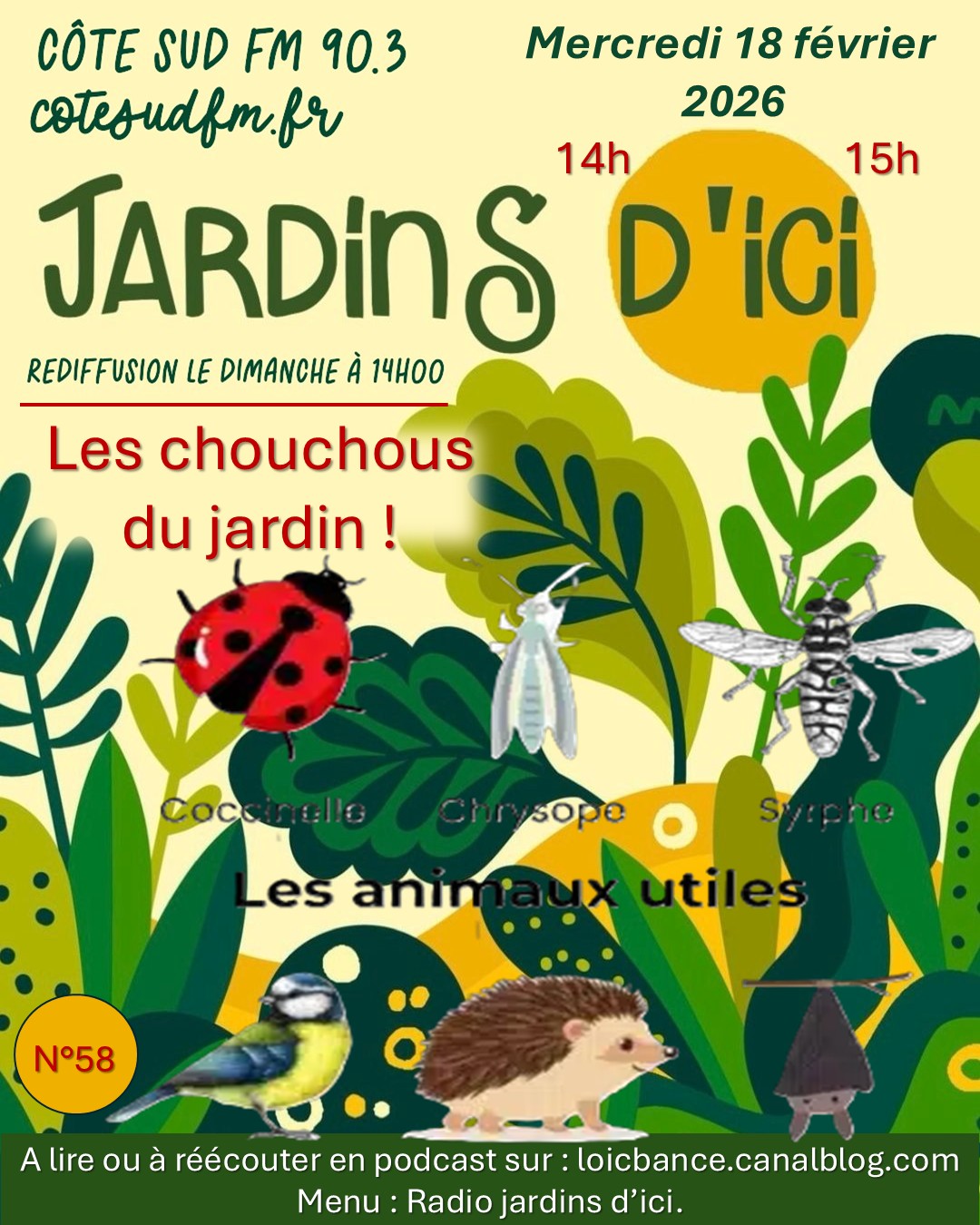 Les chouchous du jardin nos ouvriers discrets mais alli� du jardinier.